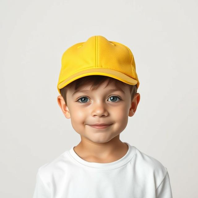 Kid's Yellow Baseball Hat