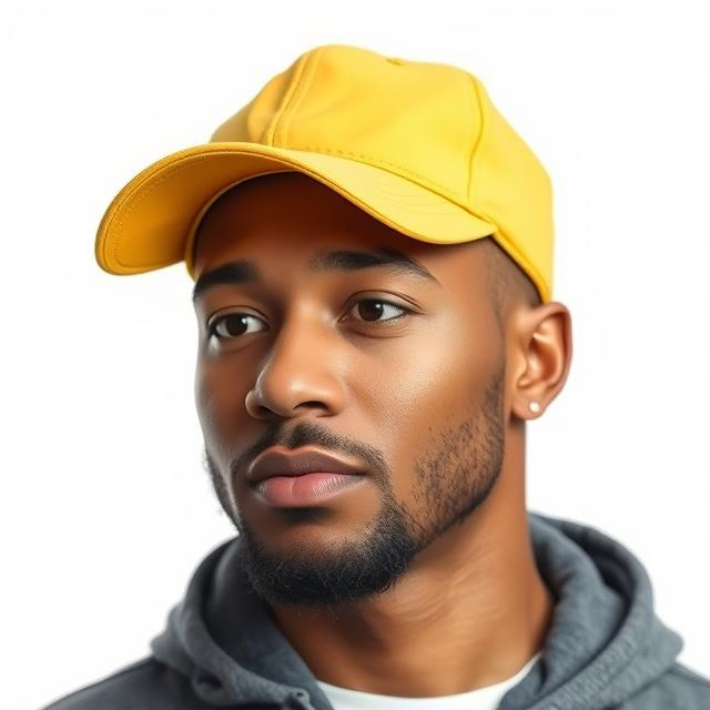 Men's Yellow Baseball Hat