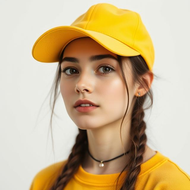 Women's Yellow Baseball Hat